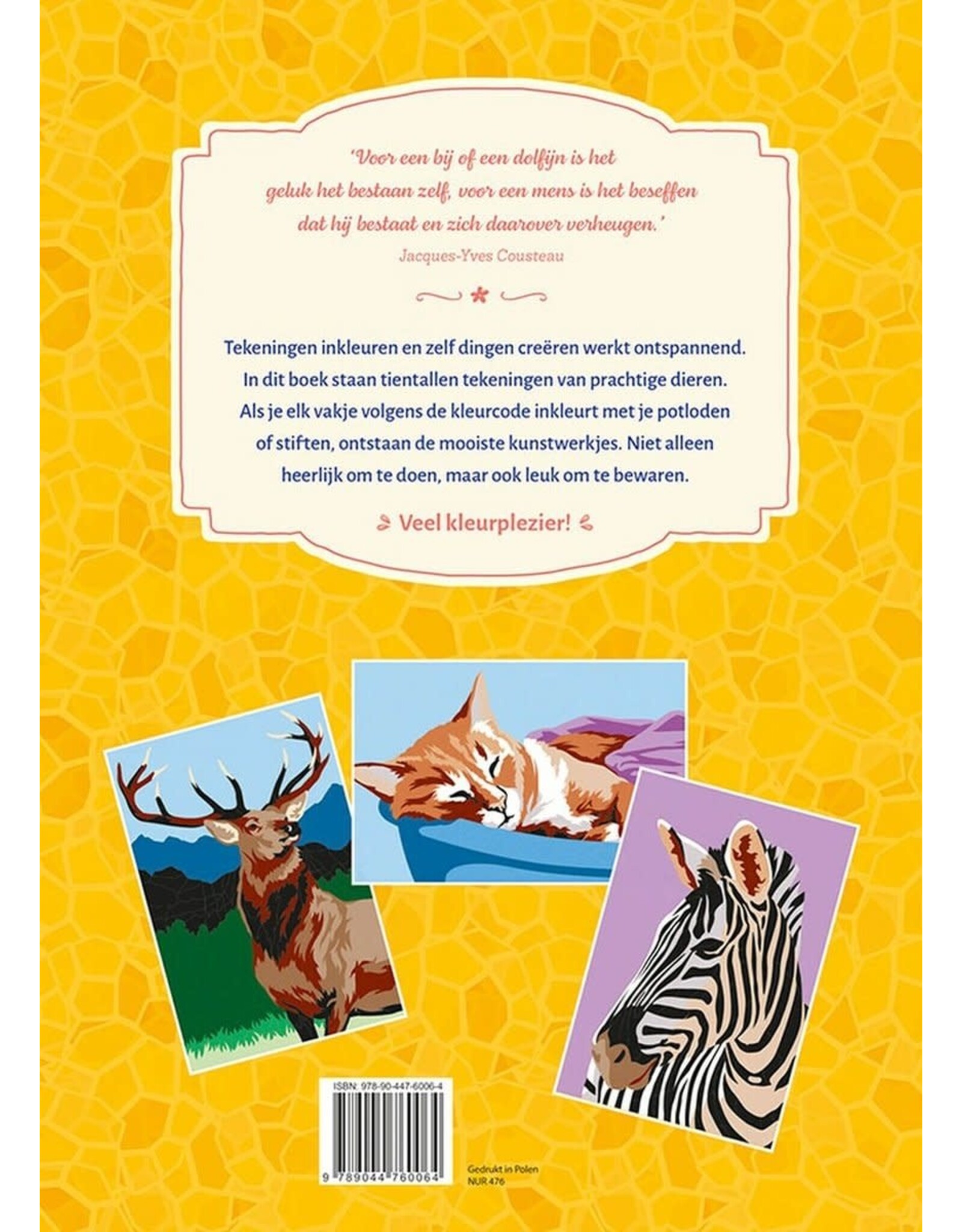 Deltas Kleuren op nummer voor volwassenen - Dieren