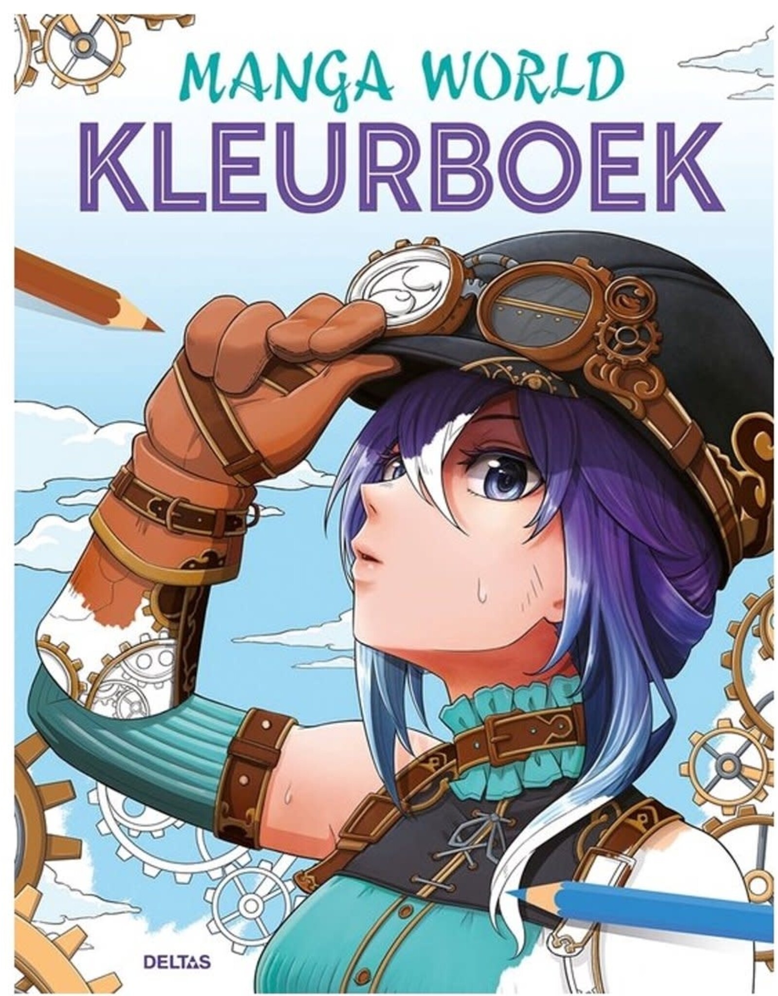 Deltas Manga World Kleurboek