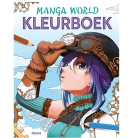 Deltas Manga World Kleurboek