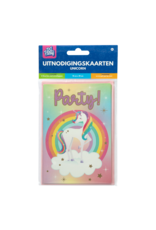 pd party Uitnodigingen “Unicorn”