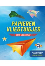 Deltas Papieren Vliegtuigjes - stap voor stap
