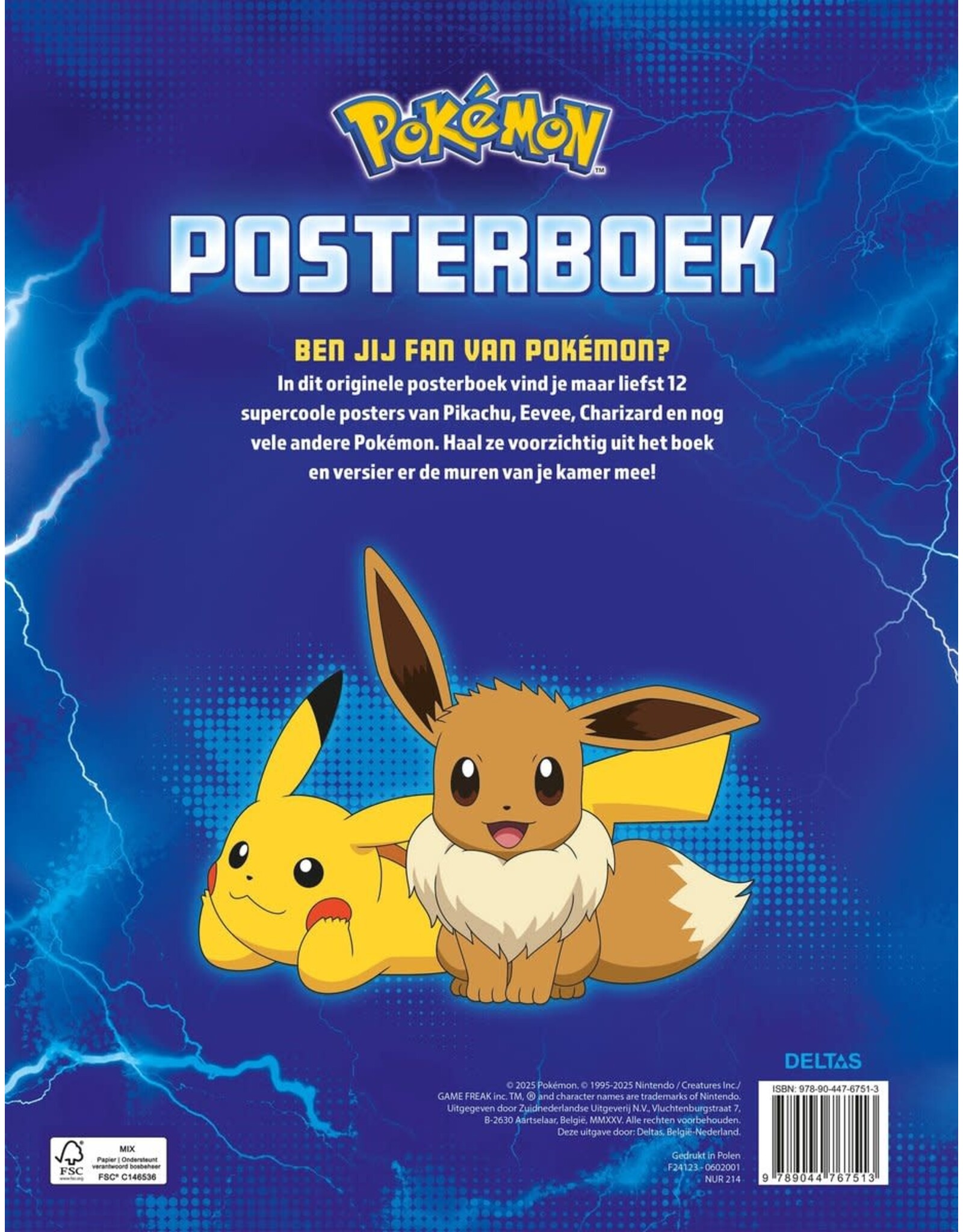 Deltas Pokémon Posterboek