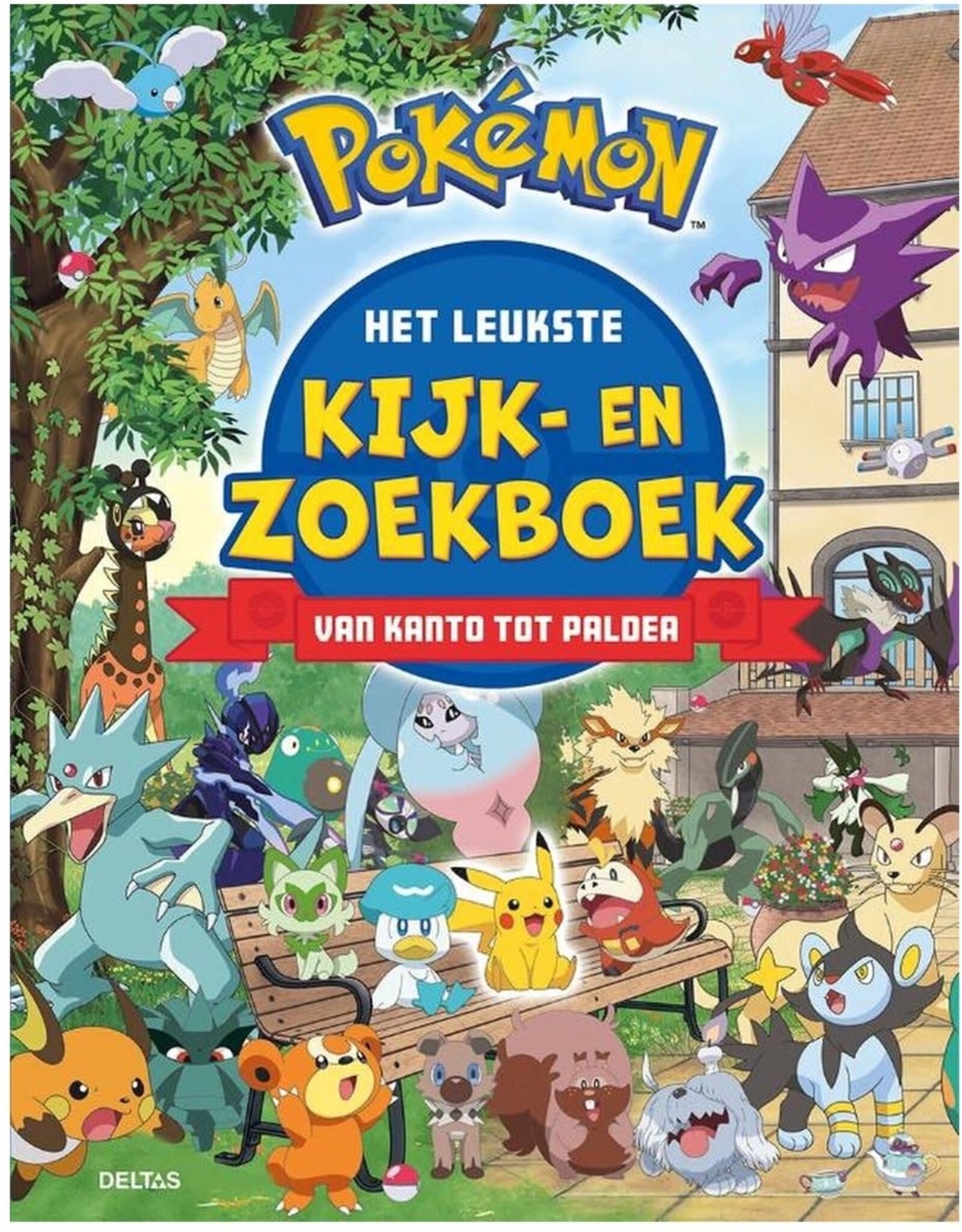 Deltas Pokémon het leukste Kijk- en Zoekboek