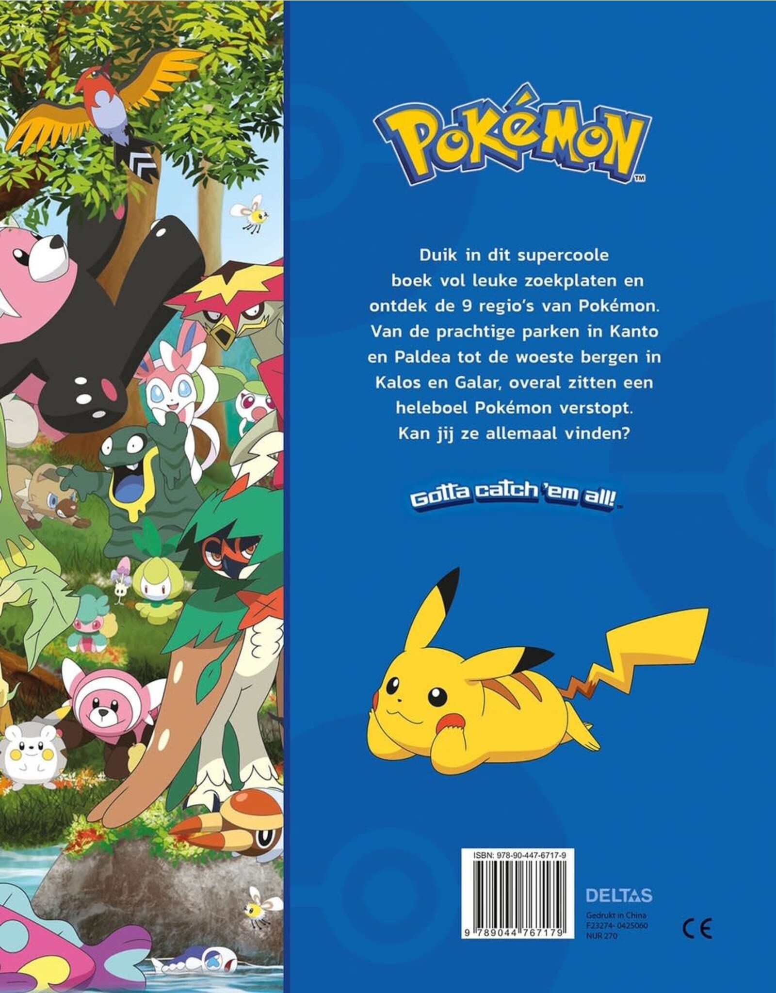 Deltas Pokémon het leukste Kijk- en Zoekboek