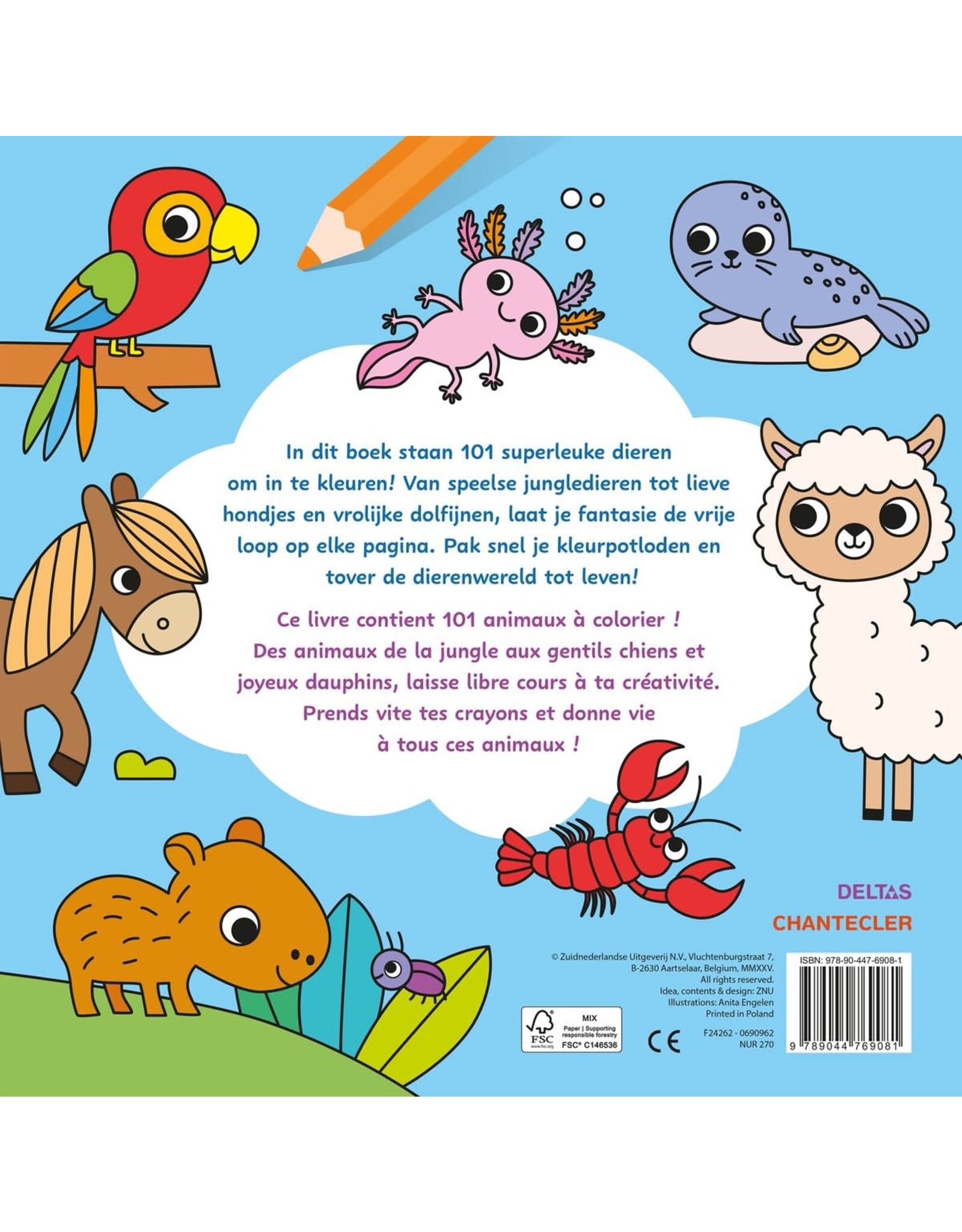 Deltas Maxi Color Fun - 101 dieren