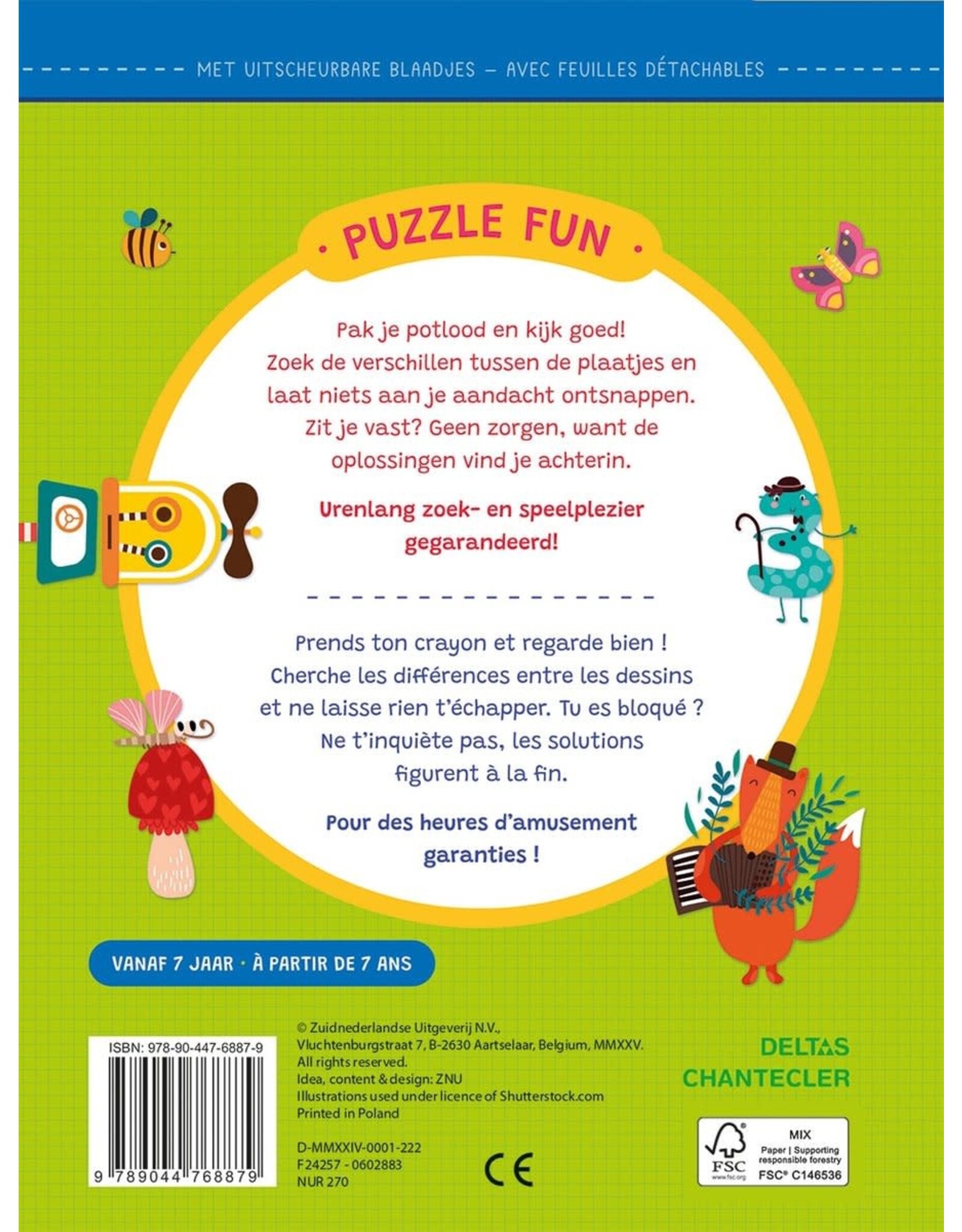 Deltas Puzzle Fun - Zoek de verschillen