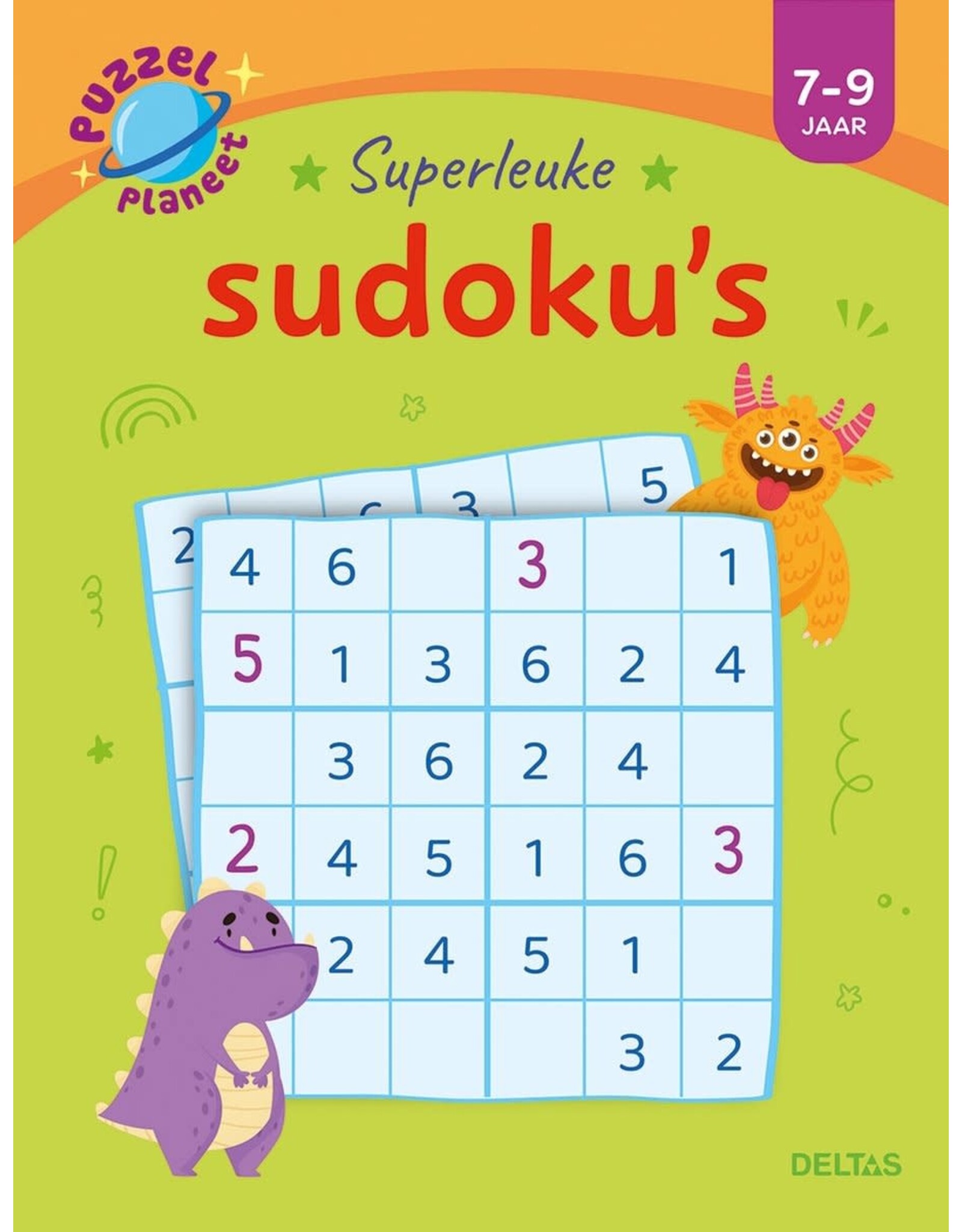 Deltas Puzzelplaneet - Superleuke sudoku's (7-9 jr)