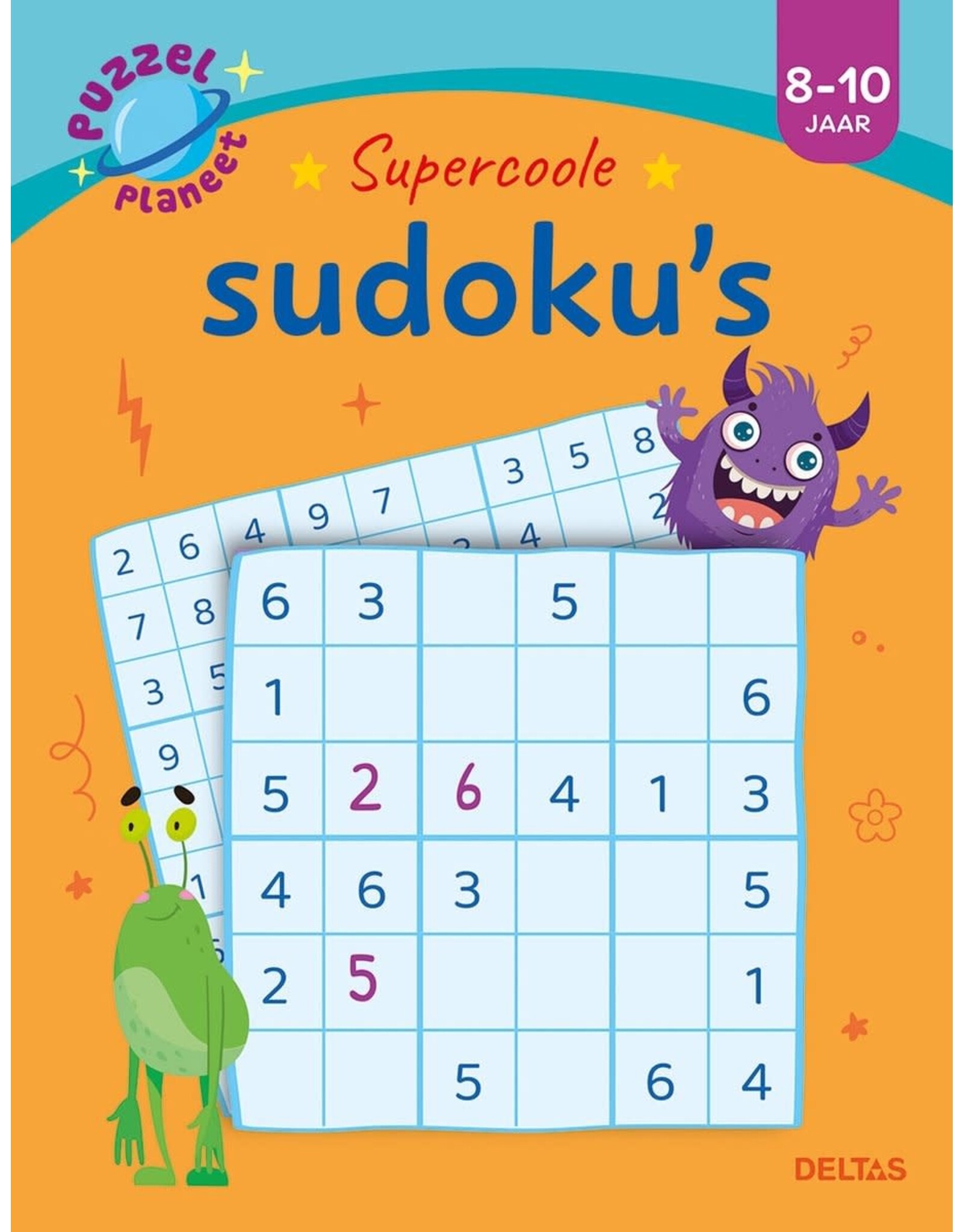 Deltas Puzzelplaneet - Supercoole sudoku's (8-10 jr)
