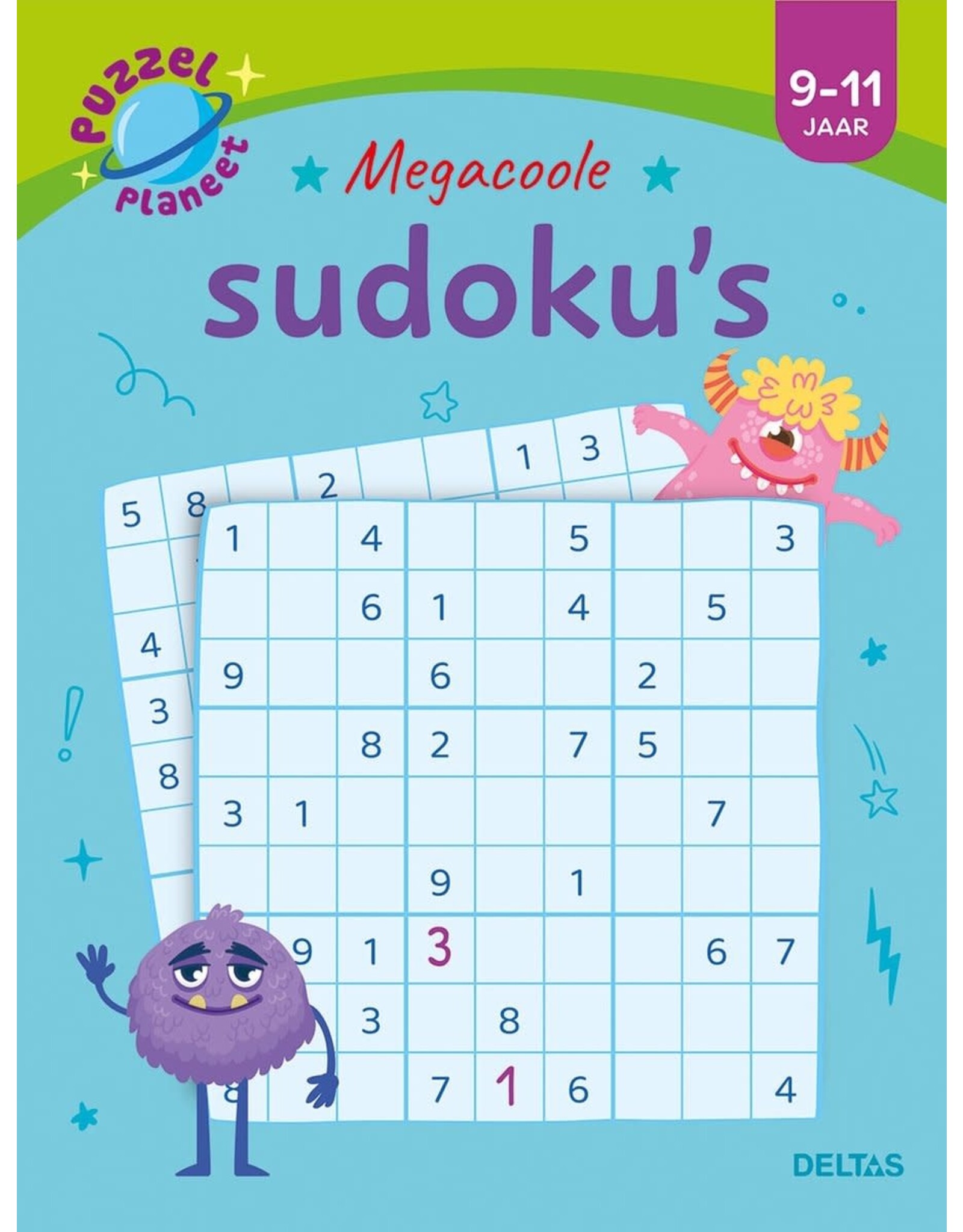 Deltas Puzzelplaneet - Megacoole sudoku's (9-11 jr)
