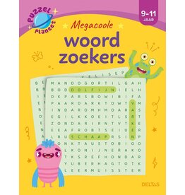 Deltas Puzzelplaneet - Megacoole woordzoekers (9-11 jr)