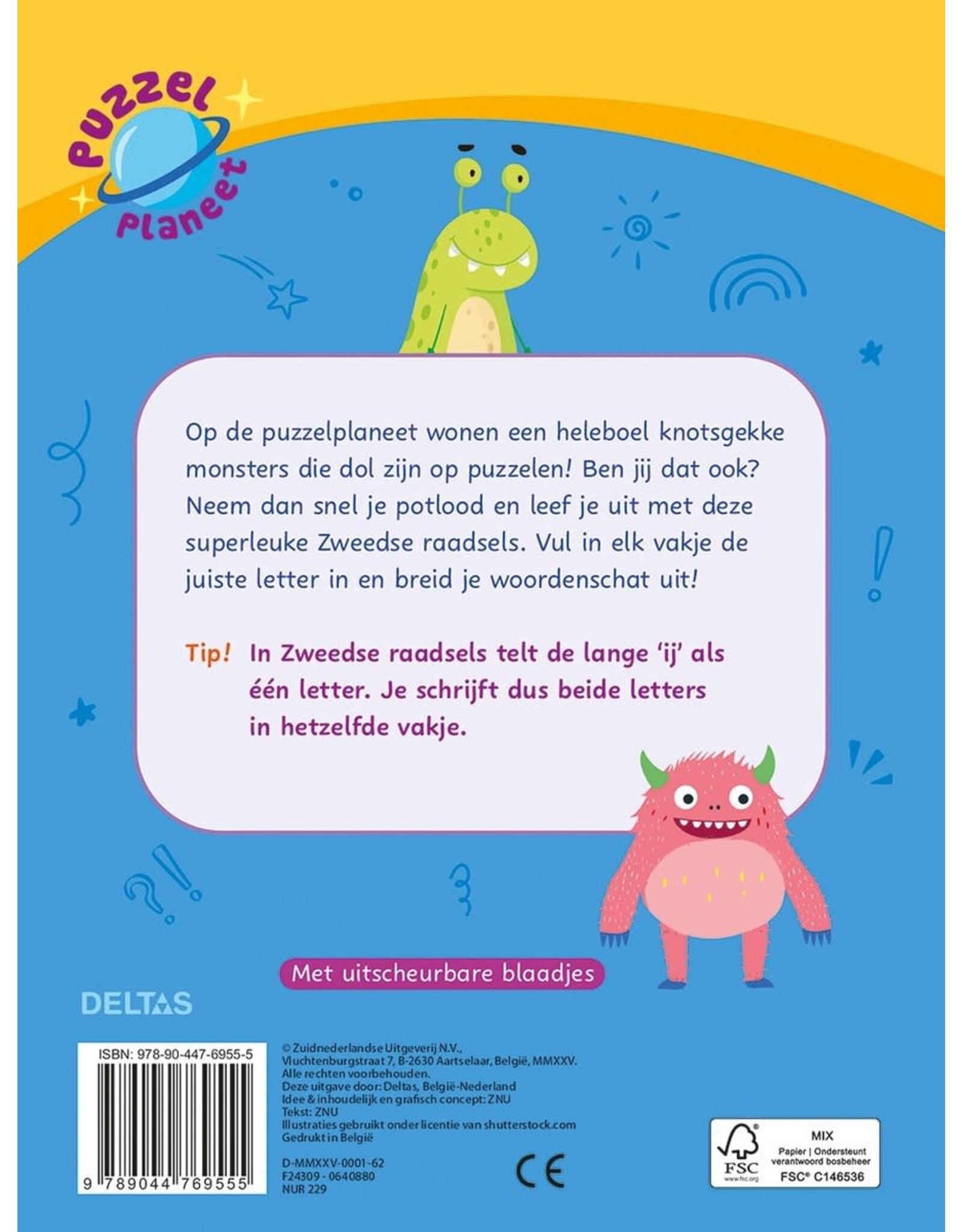 Deltas Puzzelplaneet - Megacoole zweedse raadsels (9-11 jr)