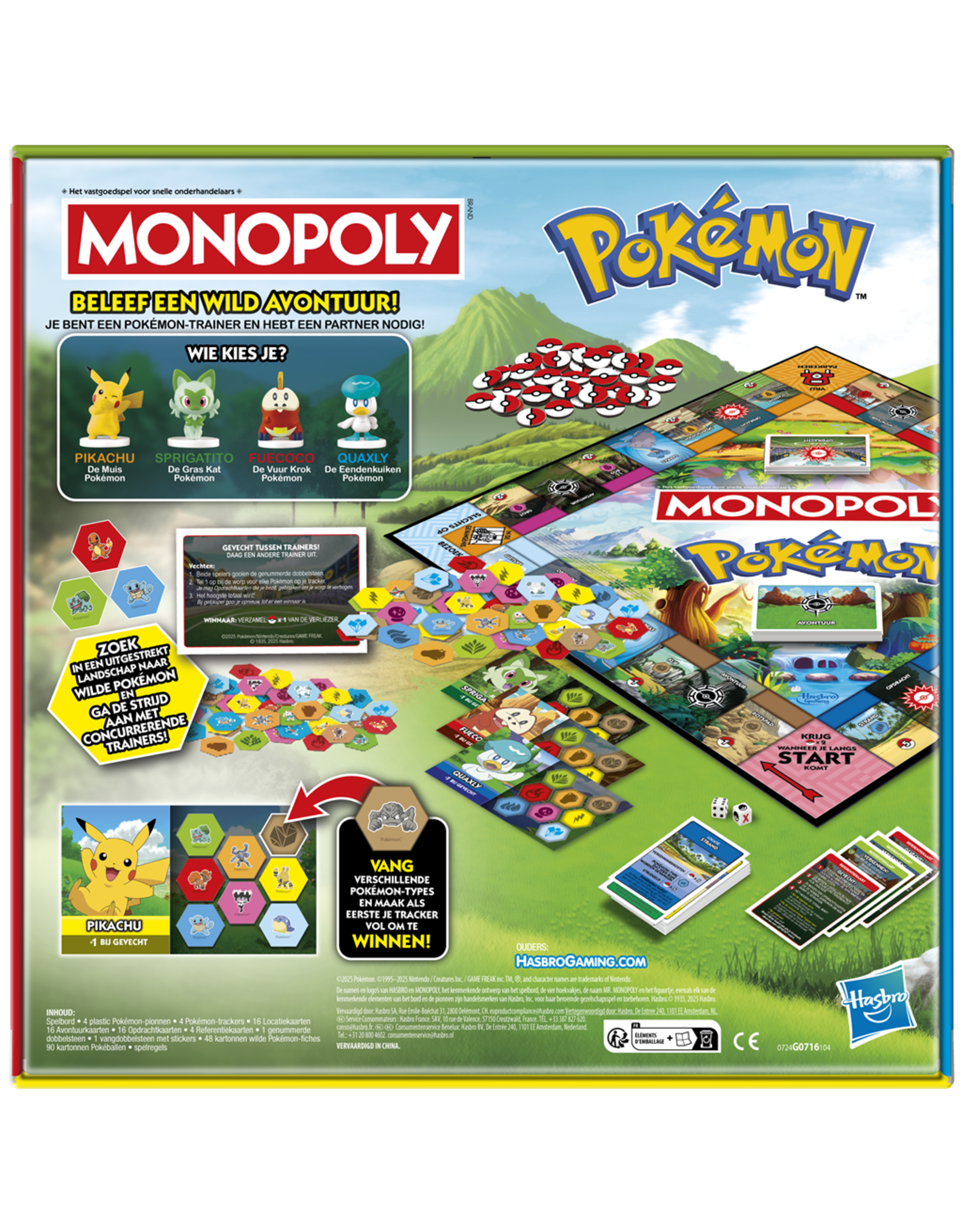 Hasbro Monopoly Pokémon