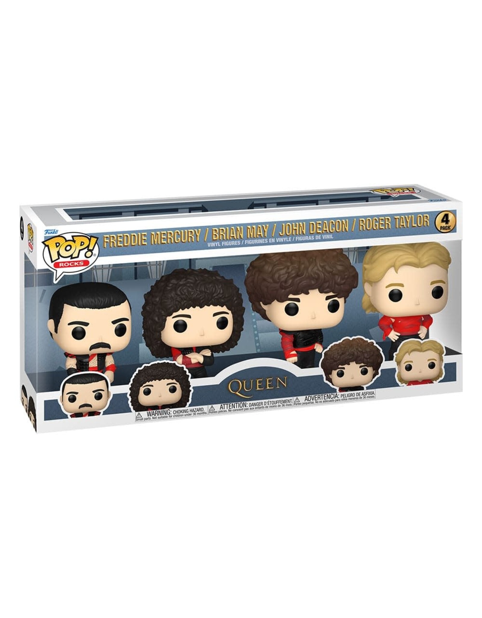 Funko Funko Pop! Queen 4-Pack Radio Gaga