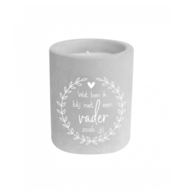 pd party Cement Candle - Vader