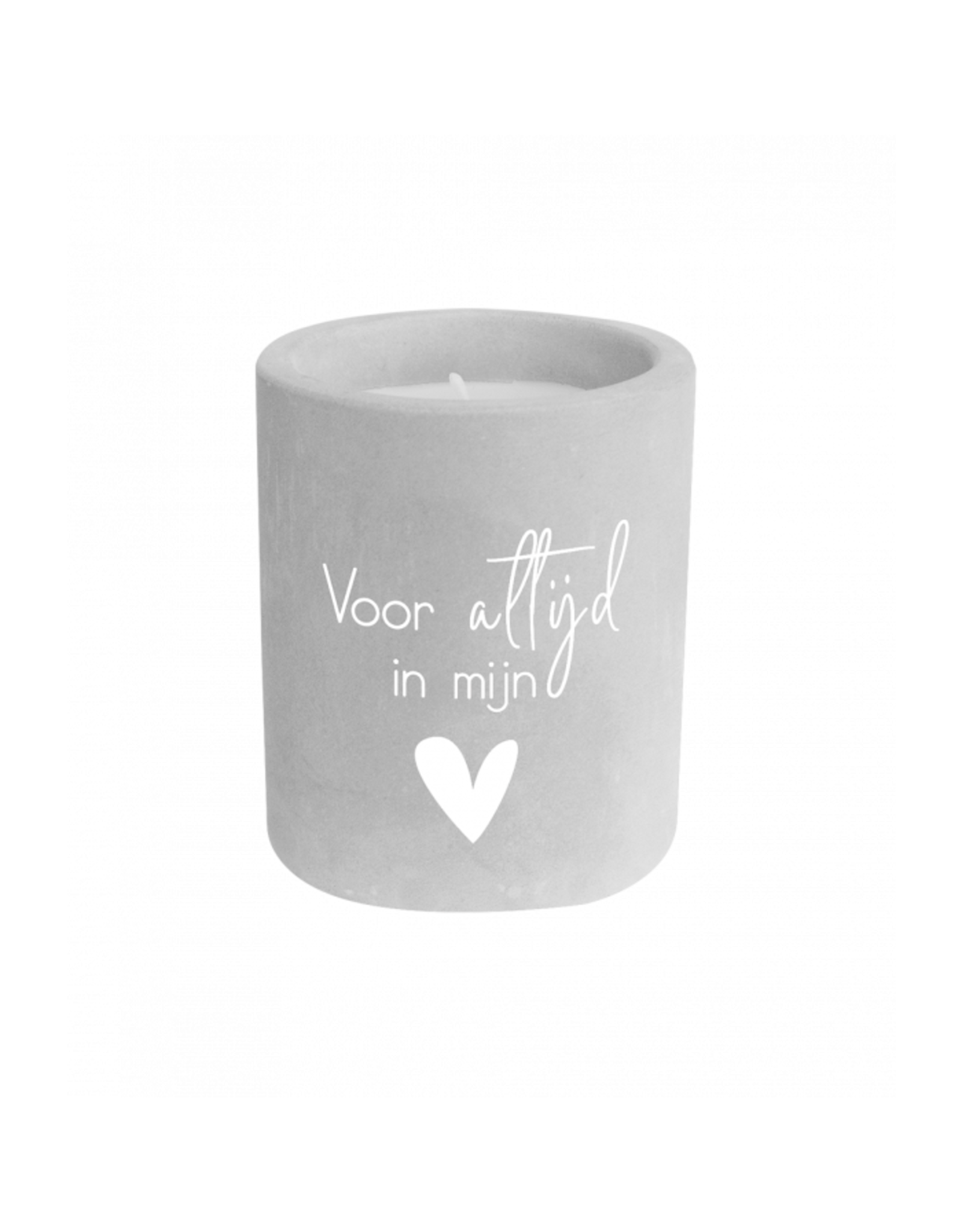 pd party Cement Candle - Voor Altijd