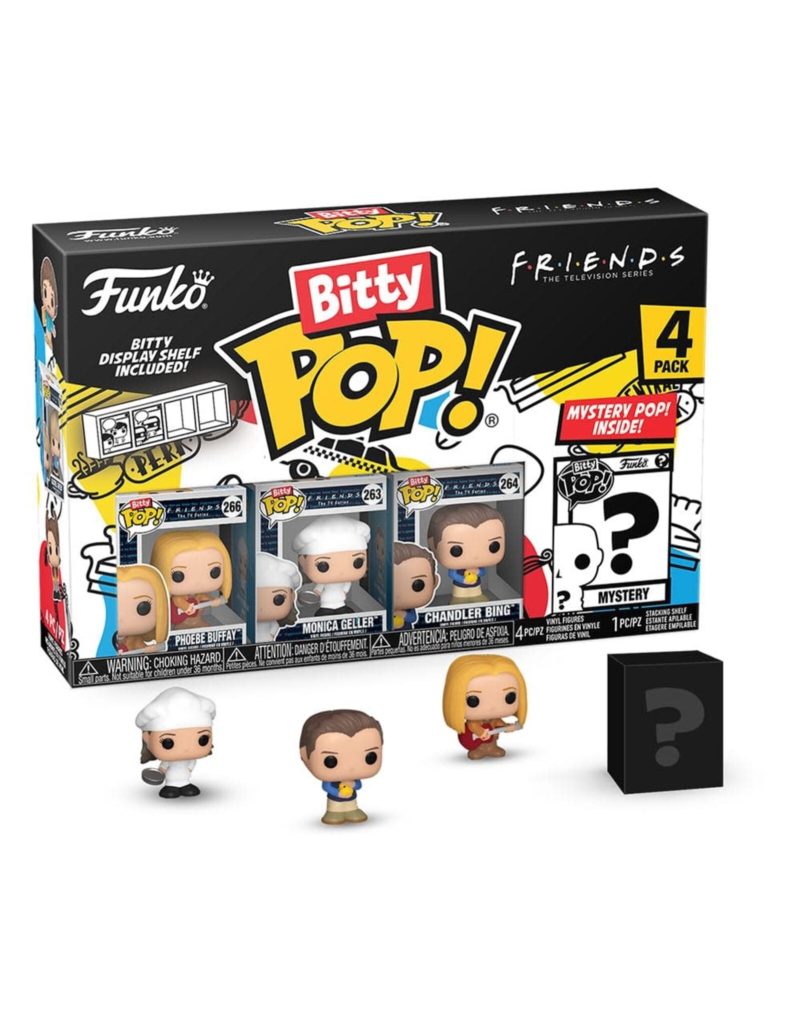 Funko Bitty Pop! Friends 4 Pack Phoebe