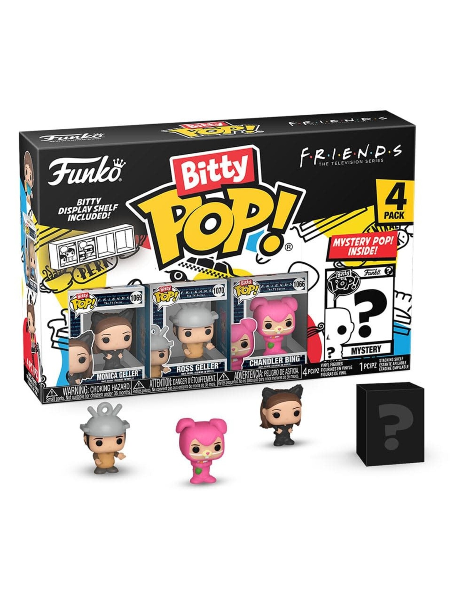 Funko Bitty Pop! Friends 4 Pack Monica as Catwoman