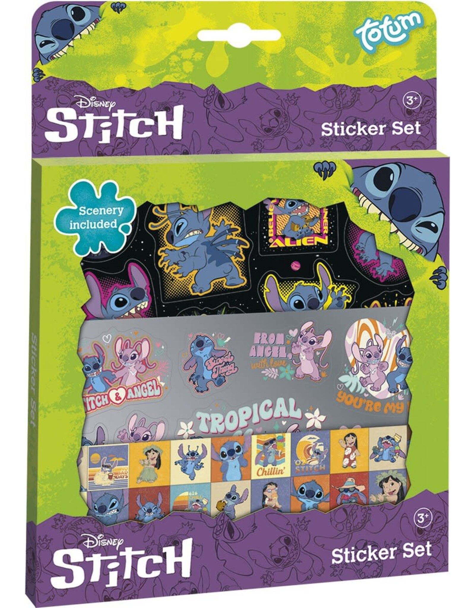 ToTum Disney Stitch Sticker Set