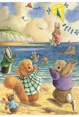 The Porch Fairies Nostalgia World Card "Kite Fliers"