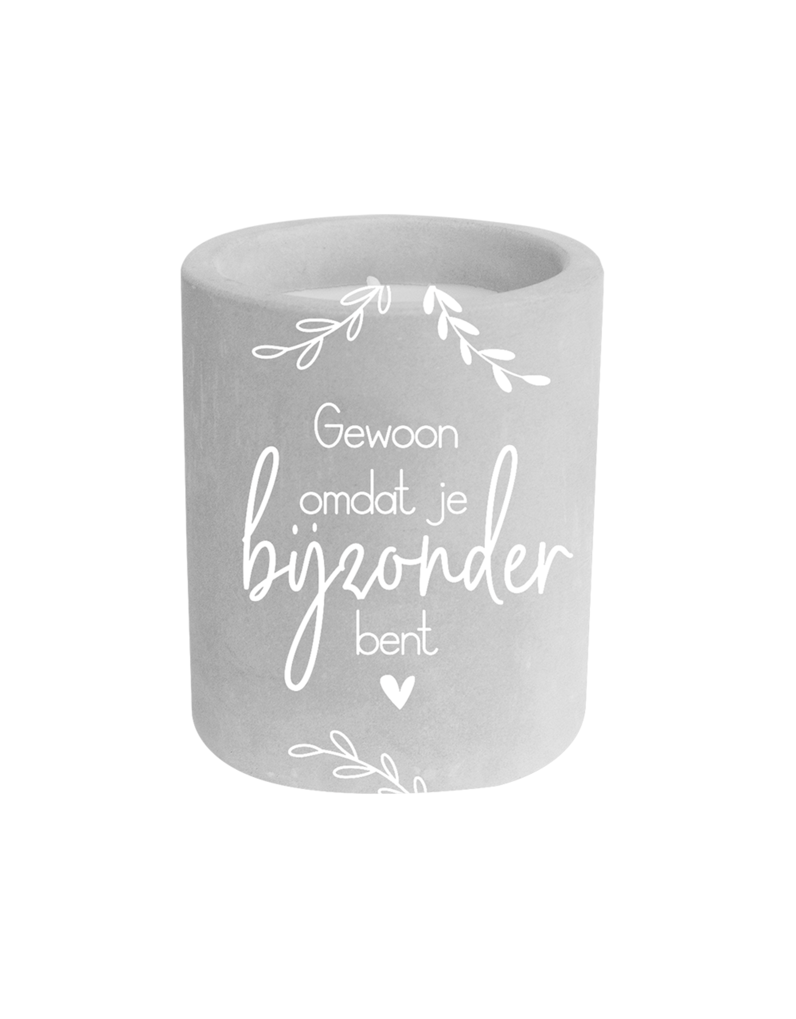 pd party Cement Candle - Je bijzonder bent