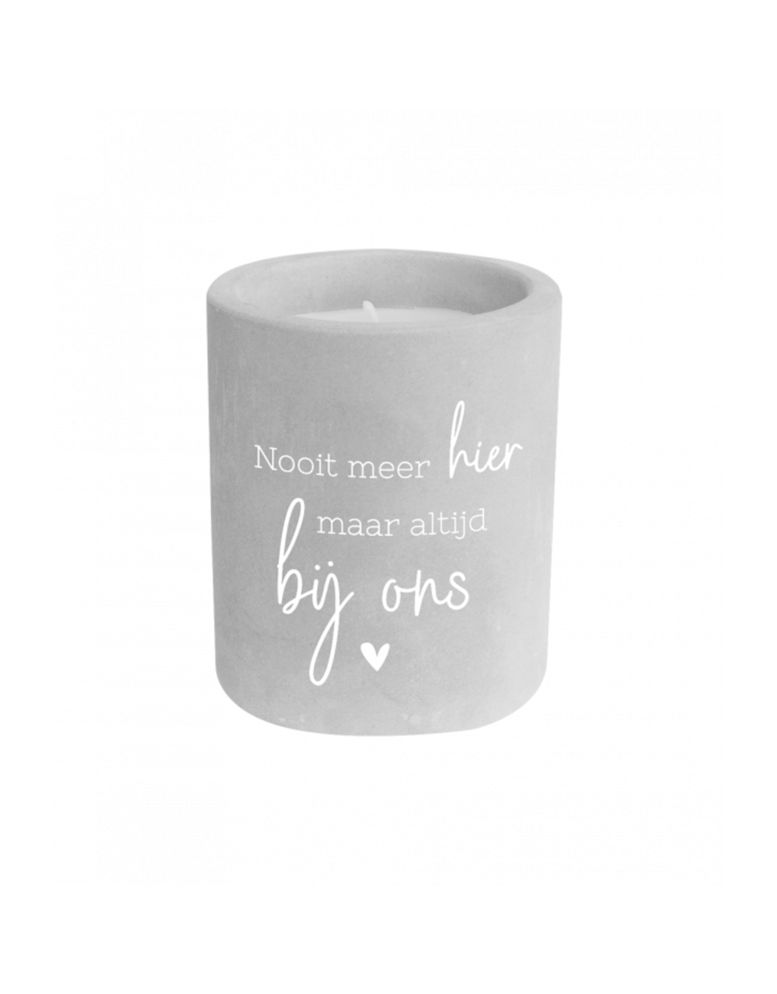 pd party Cement Candle - Alltijd bij ons