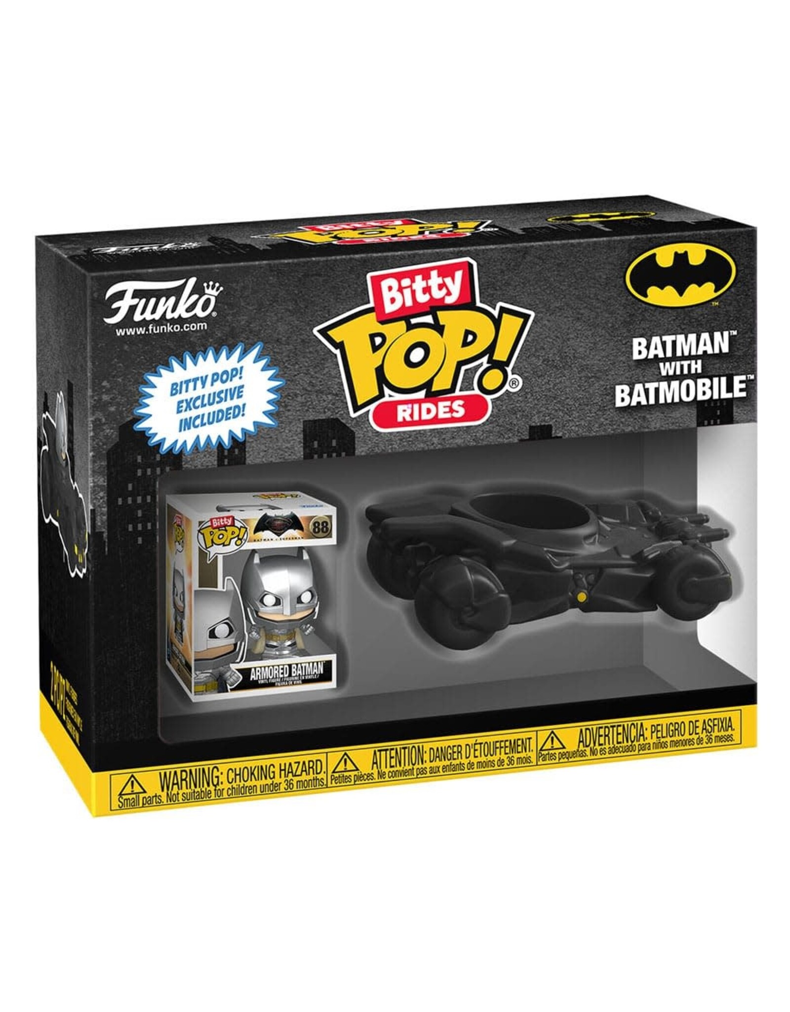 Funko Bitty Pop! Rides - DC - Batman and Batmobile