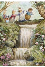 The Porch Fairies Foxwood Tales "Waterfall Bridge"