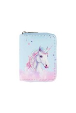 Schönes Schenken Portemonnee - Unicorn Blauw