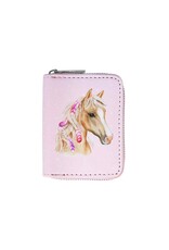 Schönes Schenken Portemonnee - Paard Lichtroze