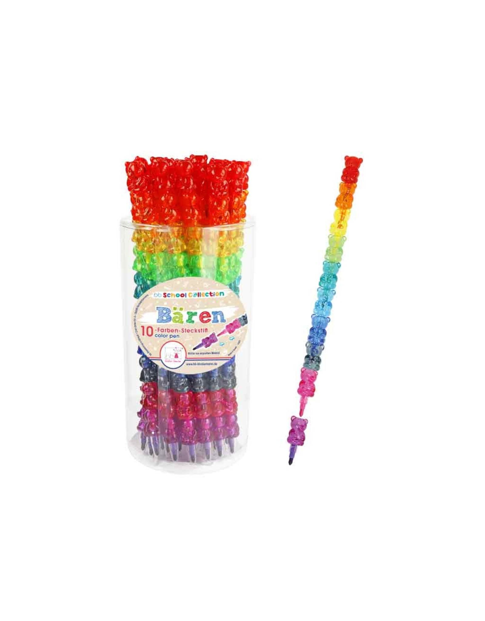 Schönes Schenken Regenboog Stapelstift - Beertjes
