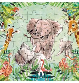 Animal Friends Animal Friends Card + Puzzle "Wildlife"