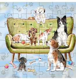 Animal Friends Animal Friends Card + Puzzle "Dogs"