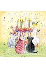 Animal Friends Animal Friends Card + Puzzle "Birthday Cake"