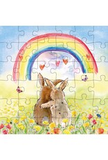Animal Friends Animal Friends Card + Puzzle "Rainbow"