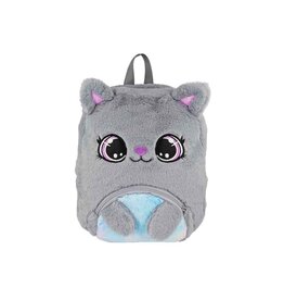 Schönes Schenken Rugzak "Cutie Kitty" grijs