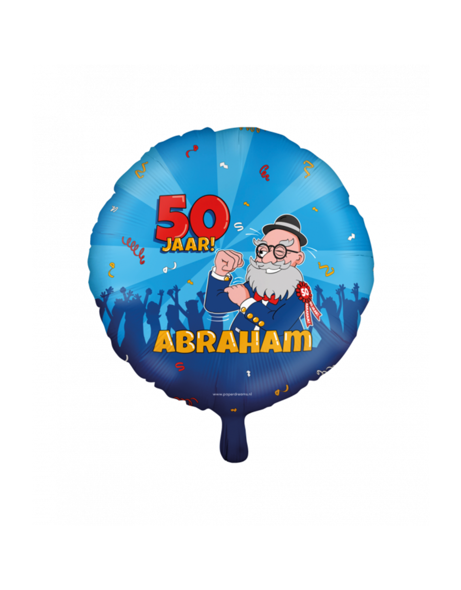 pd party "Abraham 50" Folieballon