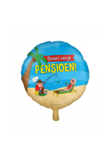 pd party "Pensioen" Folieballon