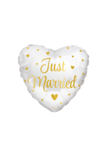 pd party "Just Married" Folieballon