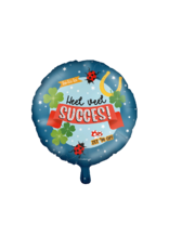 pd party "Heel Veel Succes" Folieballon