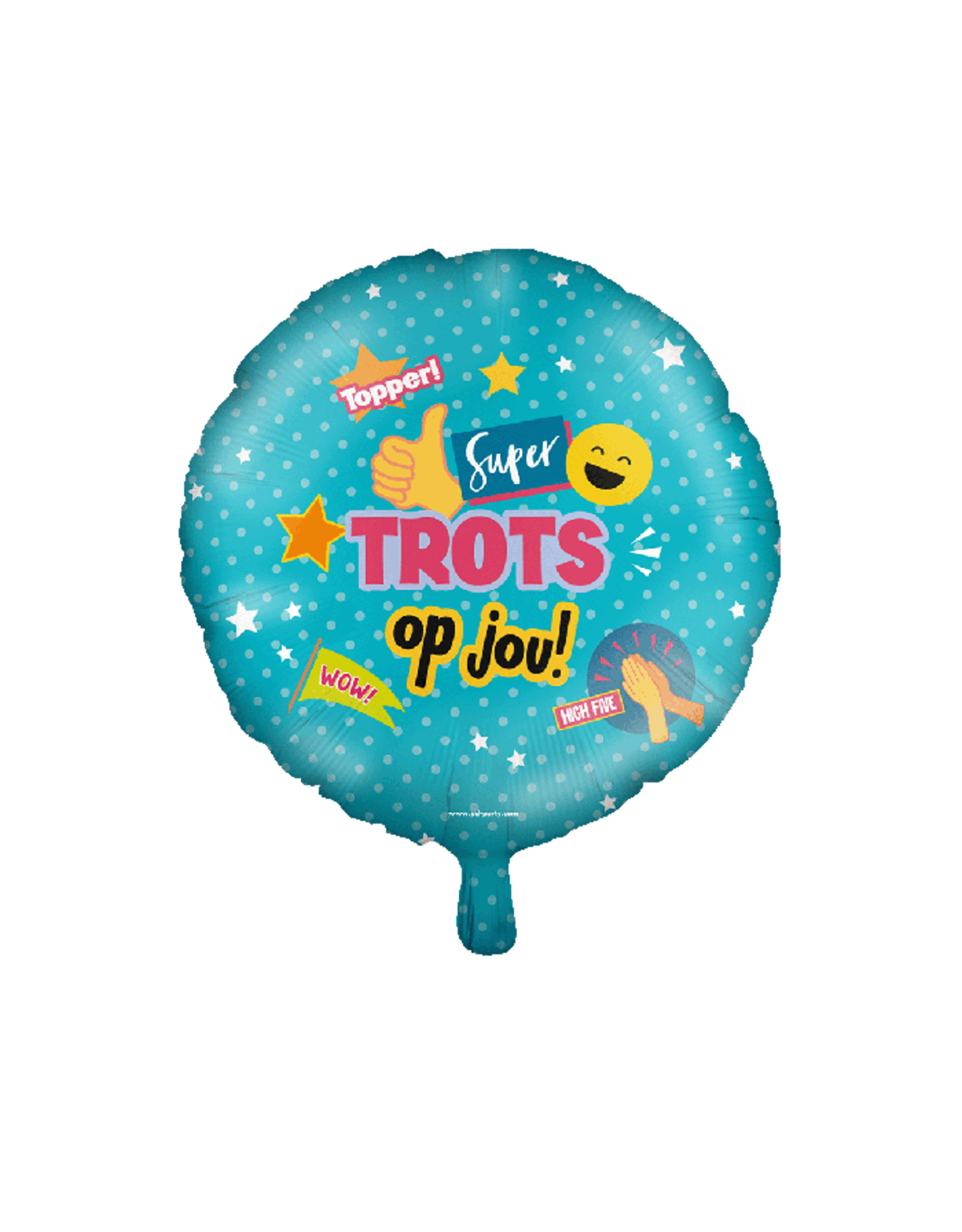 pd party "Trots op Jou" Folieballon