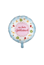 pd party "Gefeliciteerd" Folieballon
