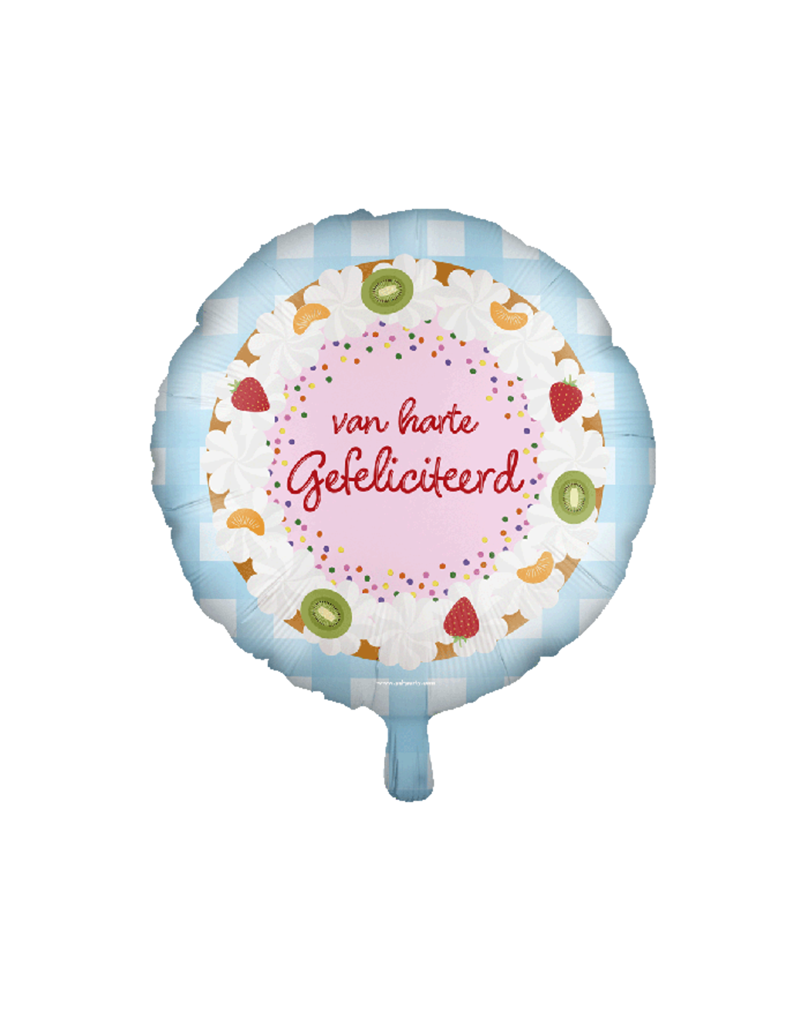 pd party "Gefeliciteerd" Folieballon