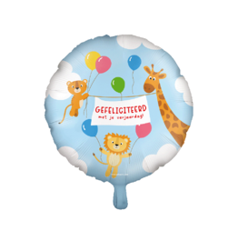 pd party "Gefeliciteerd met je Verjaardag" Folieballon