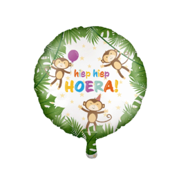 pd party "Hiep Hiep Hoera" Folieballon