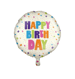 pd party "Happy Birthday" Folieballon
