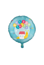 pd party "Welkom Thuis" Folieballon