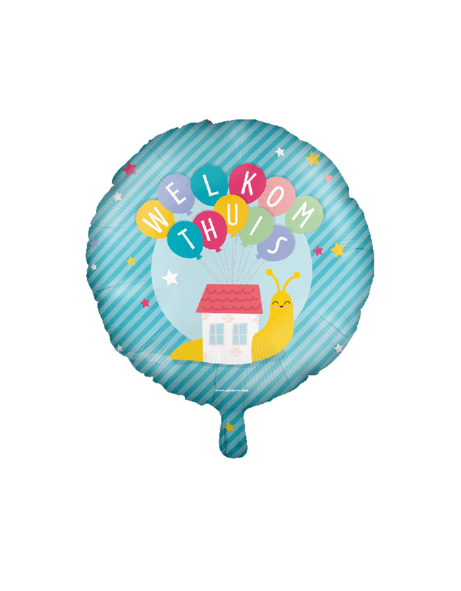 pd party "Welkom Thuis" Folieballon