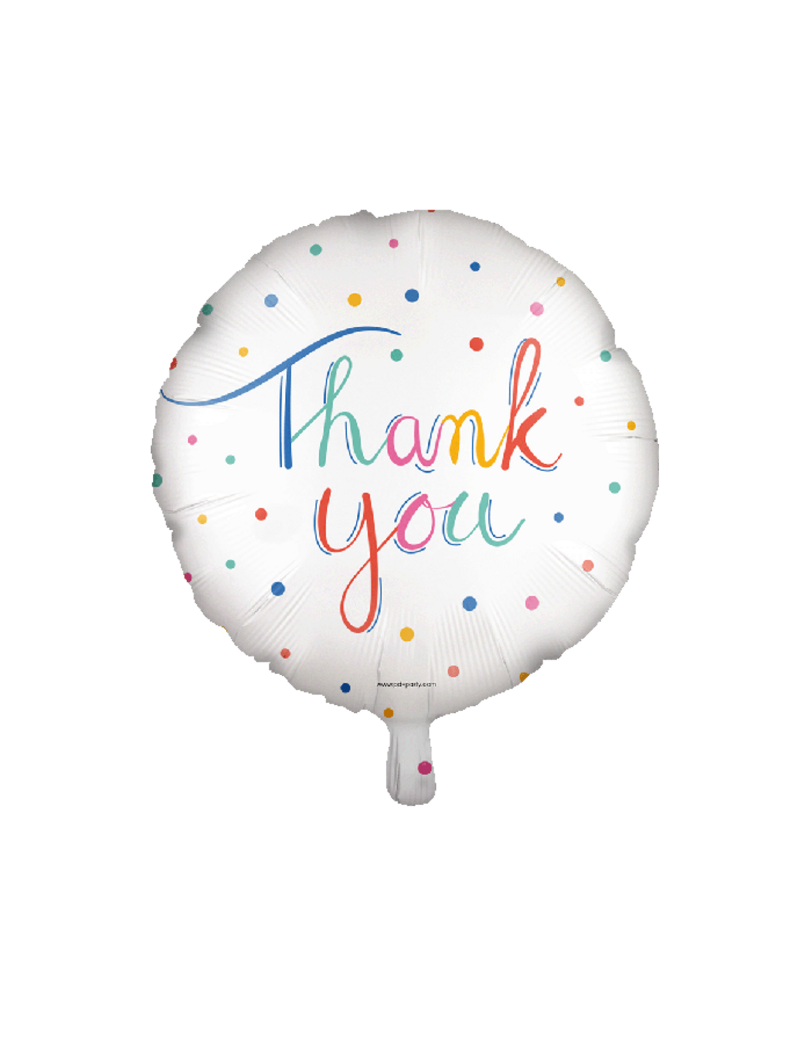 pd party "Thank You" Folieballon