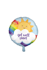 pd party "Get Well Soon" Folieballon