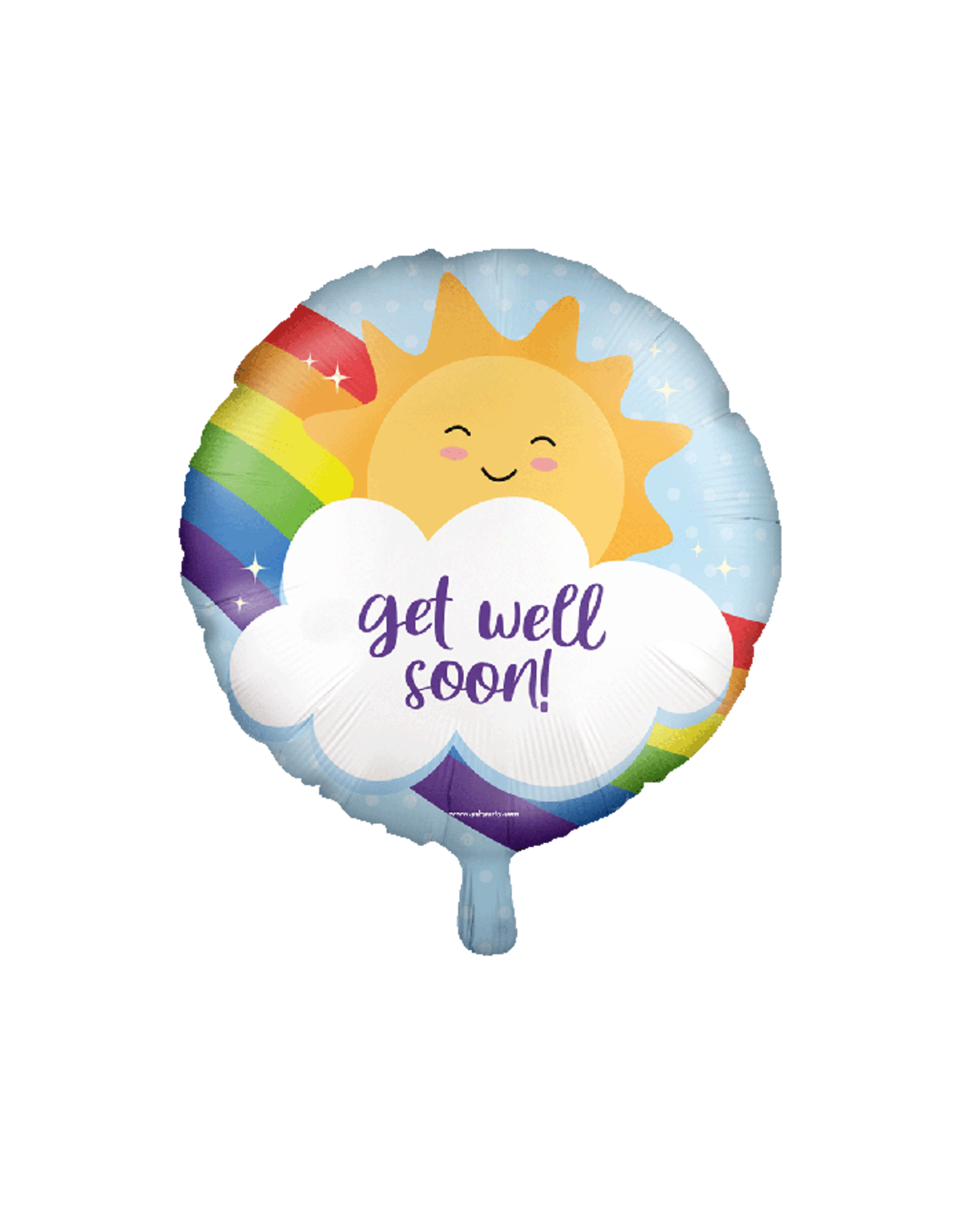 pd party "Get Well Soon" Folieballon